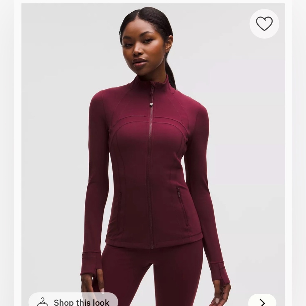 lululemon athletica Plum Luon Define Jacket